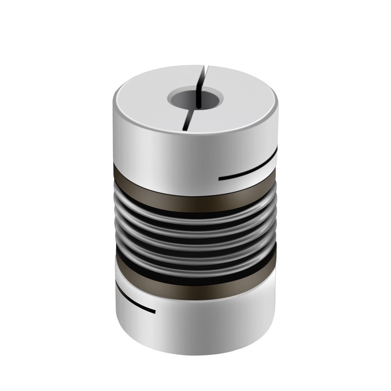 Accouplement ondulé D20L32 3/4/5/6/6,35/8 mm en alliage d'aluminium CNC for coupleur de moteur pas à pas for imprimante 3D, 1 pièce(6.35X9.525)