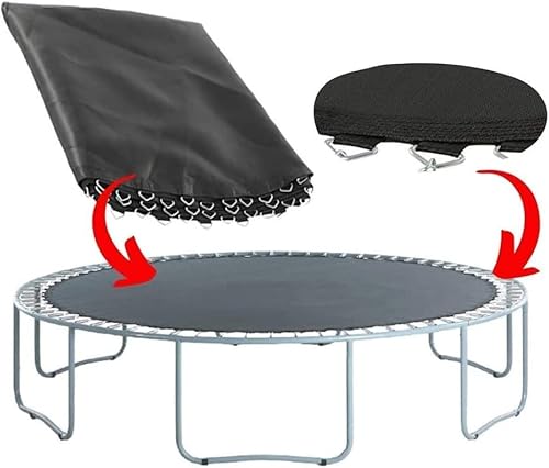 MSWIGS トランポリン 交換用 ジャンピング マット Vリング付き バウンス 安全マット ラウンドフレーム用(サイズ:10フィート 3.05M (バックル56個))