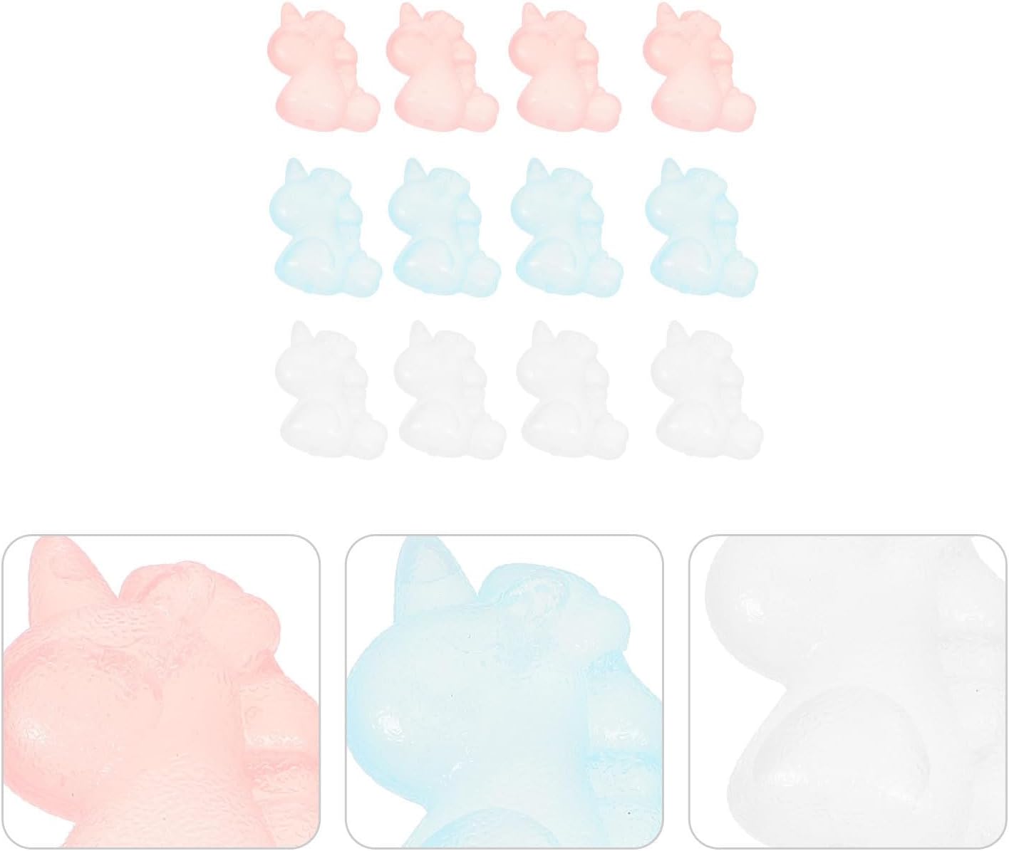 12pcs Adorable Whiskey Stones Wear-resistant Wine Chillers Xmas
