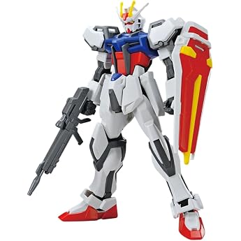 Bandai Spirits ENTRY GRADE Mobile Suit Gundam SEED Strike Gundam 1/144 Scale Color-Coded Plastic Model