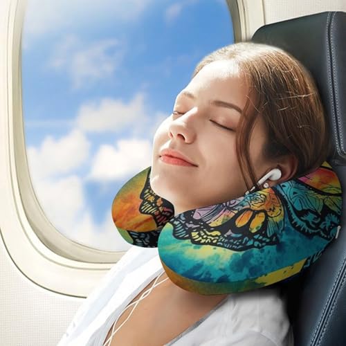 Almohada de espuma de memoria tamaño único para viaje miniatura 3