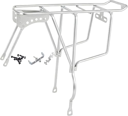 YIJU Bicycle Rear Rack Cargo Carrier Mounting Hardware Simple Assembly Bicycle Back Seat Mountain Bike Pannier Rack for Cycling