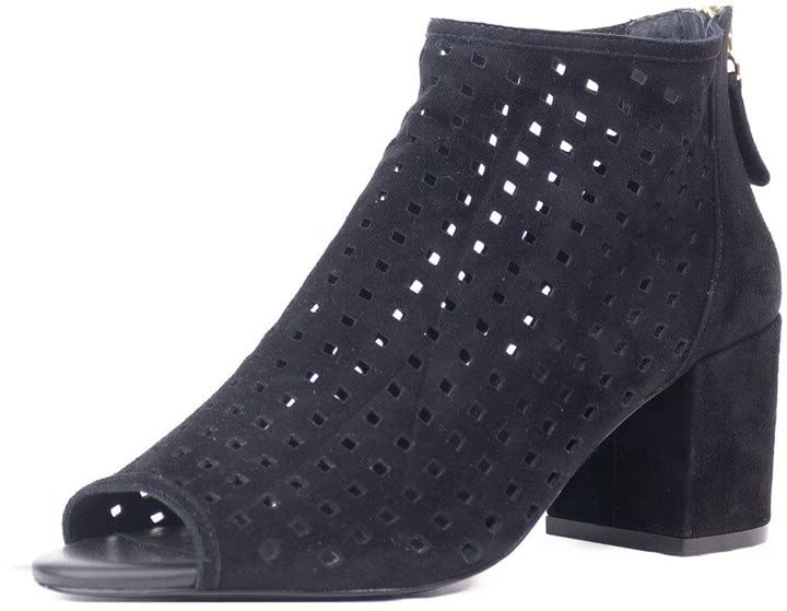 Cecelia New York Nikki Womens Bootie Laser Cut Peep Toe Open Toe Pump Ankle Boot, 8.5 - Main Image