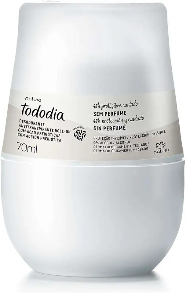 Desodorante Roll-on Natura Tododia Sem Perfume - 70ml