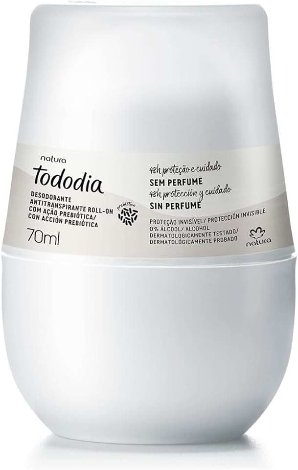 Desodorante Roll-on Natura Tododia Sem Perfume - 70ml