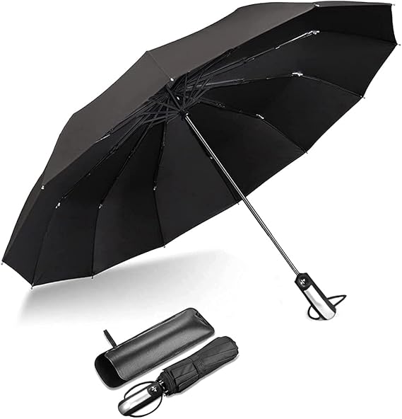 Amazon 折りたたみ傘 紫外線遮蔽 猛暑対策 自動開閉 Upf50 折り畳み傘 日傘 晴雨兼用 軽量 Uvカット 耐風 撥水 レディース メンズ 梅雨対応 収納ポーチ付き Yjh 21令和进化版 頑丈な10本骨 折りたたみ傘 通販