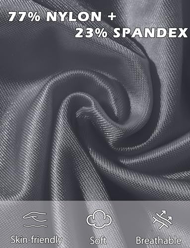 AIEOE Herren Sexy Slips Dünn Transparent Boxershorts Glänzend Stretch Brief Übergröße Unterhosen Pantys EU M