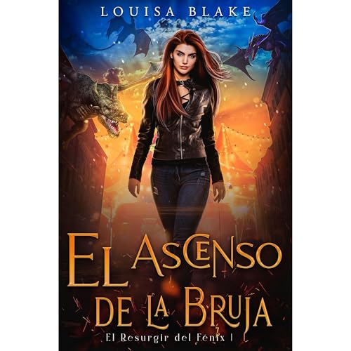 El Ascenso de la Bruja Audiolibro Por Louisa Blake arte de portada
