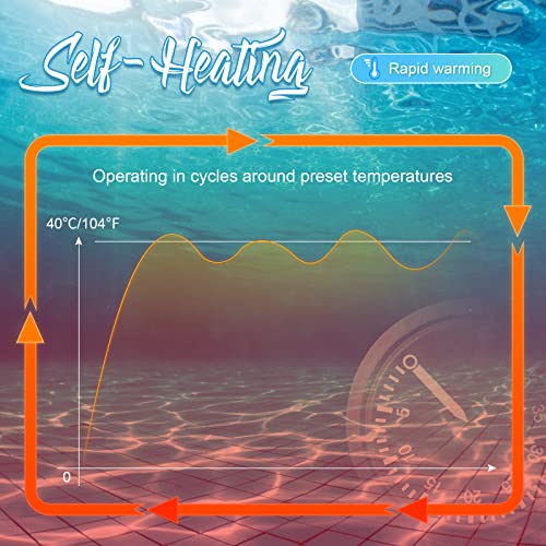 Mxmoonant Pool Heater 3Kw 220 240V, Electric Hot Tub Heater Water Thermostat With Temerature Control Self Heating For Spa, Bathtub, Swimming Pool #TOP2