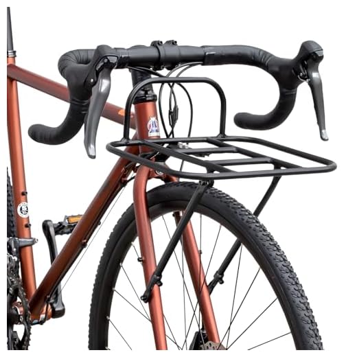 GORIX Adjustable Front Rack Carrier for Bicycles