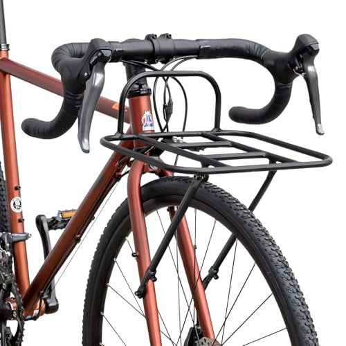 GORIX Bike Front Rack Carrier MTB Road Bicycle (GX-Rack) (Adjustable Length)