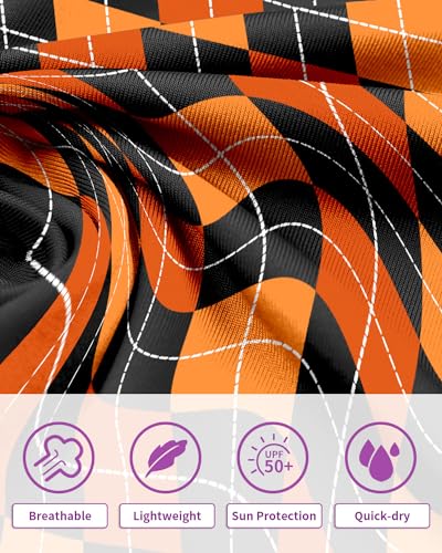 Soneven Womens Long Sleeve Golf Shirts Half Zip Moisture Wicking Print Golf Tops Tennis Shirts(XS-3XL)4