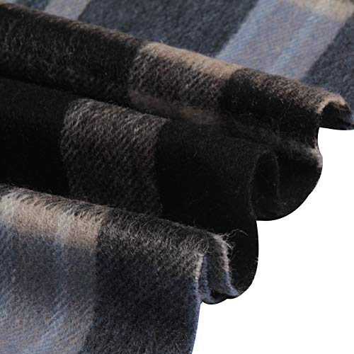Temminc 100% Wool Scarves For Men Women, Warm Wool Blanket Scarf For Women, Pashmina Scarf For Women,Soft Irish Luxury Cozy Wool Fall Winter Scarf, Women Wool Cold Weather Scarf,Bufanda Lana Mujer #TOP4