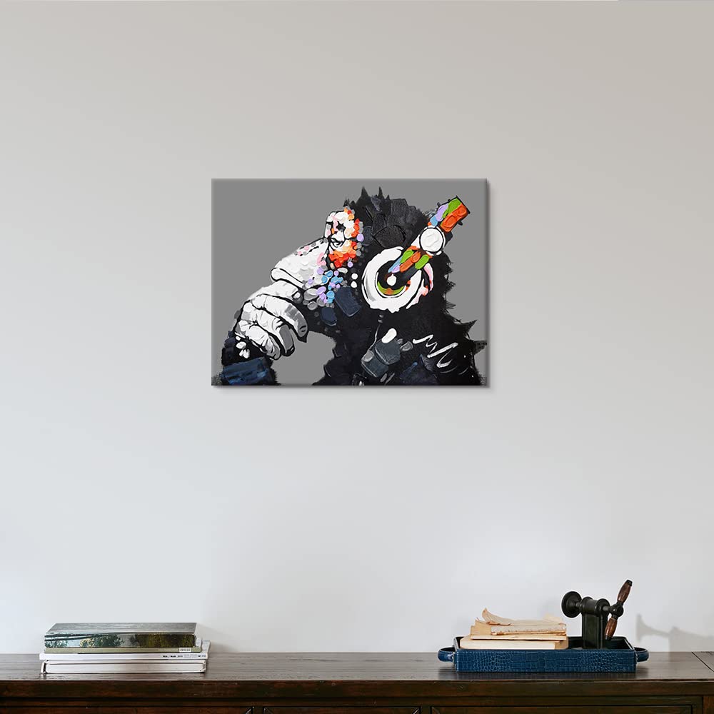 バンクシー　チンパンジー 楽天市場】Laugh now バンクシー 今は笑え サル チンパンジー