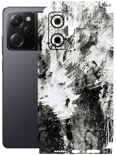 Image of AtOdds - Full Body Back Screen Guard Protector Film - Lamination Wrap Skin Sticker Compatible with Poco X5 PRO (5G) | Scratchproof Matte Finish (Messed)