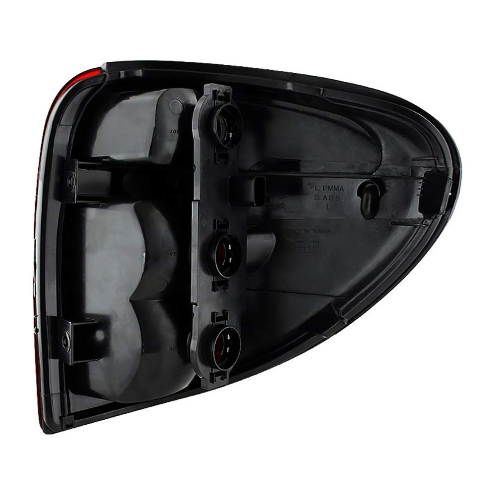 EPIC LIGHTING OE Style Replacement Taillight Assembly w/Connector Plate Compatible with Chrysler Dodge 01-03 Caravan Voyager Grand Caravan Town & Country [ CH2800140 68241333AA ] Left Driver Side