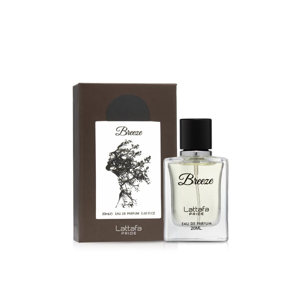 Lattafa Perfumes Breeze EDP 20Ml (0.6Oz) | Bergamot, Incense