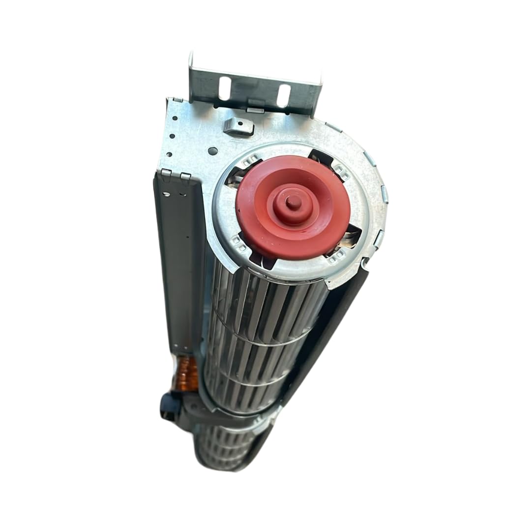 Ventilador tangencial doble longitud 645 mm, tamaño de la boquilla: 2 x 274 x 40 mm, para estufa de pellets
