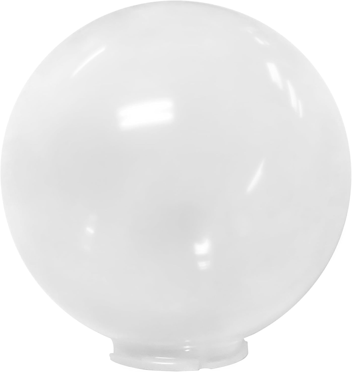 Beam Lighting 14inch White Acrylic Replacement Globe Cover for