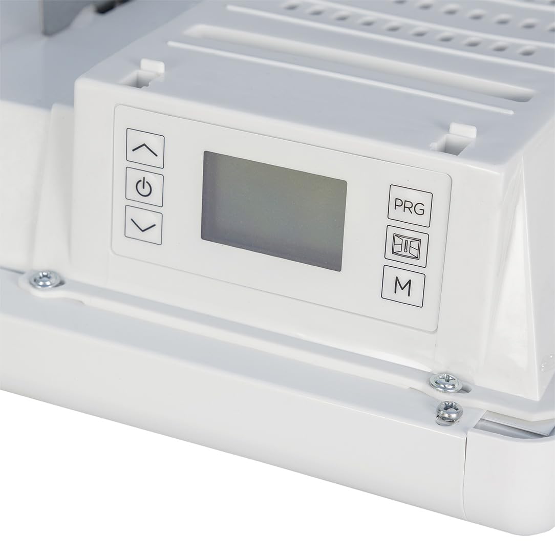 Haverland - Émetteur de Chauffage en céramique Medusa 1000W/Faible consommation/3 programmes pré-enregistrés de série/Thermostat avec écran LCD/Connexion directe au réseau électrique.