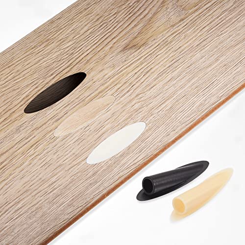 Image of MECCANIXITY 9mm Plastic Pocket Hole Plugs,Wood Plugs for Pocket Hole Jig Working Tool Accessories,Brown Pack of 100