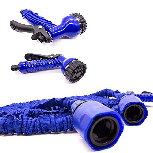 Mangueira Expansivel Magica Jardim 15M Flexivel Limpeza Carro Casa Quintal