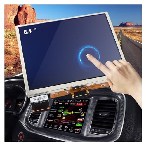 Replacement 8.4 Uconnect 4C UAQ LCD Monitor Touch-Screen Radio Navigation New OEM Replacement Fit for Jeep Dodge RAM Chrysler 2020-2023 TDO-XGA084 68388570AB