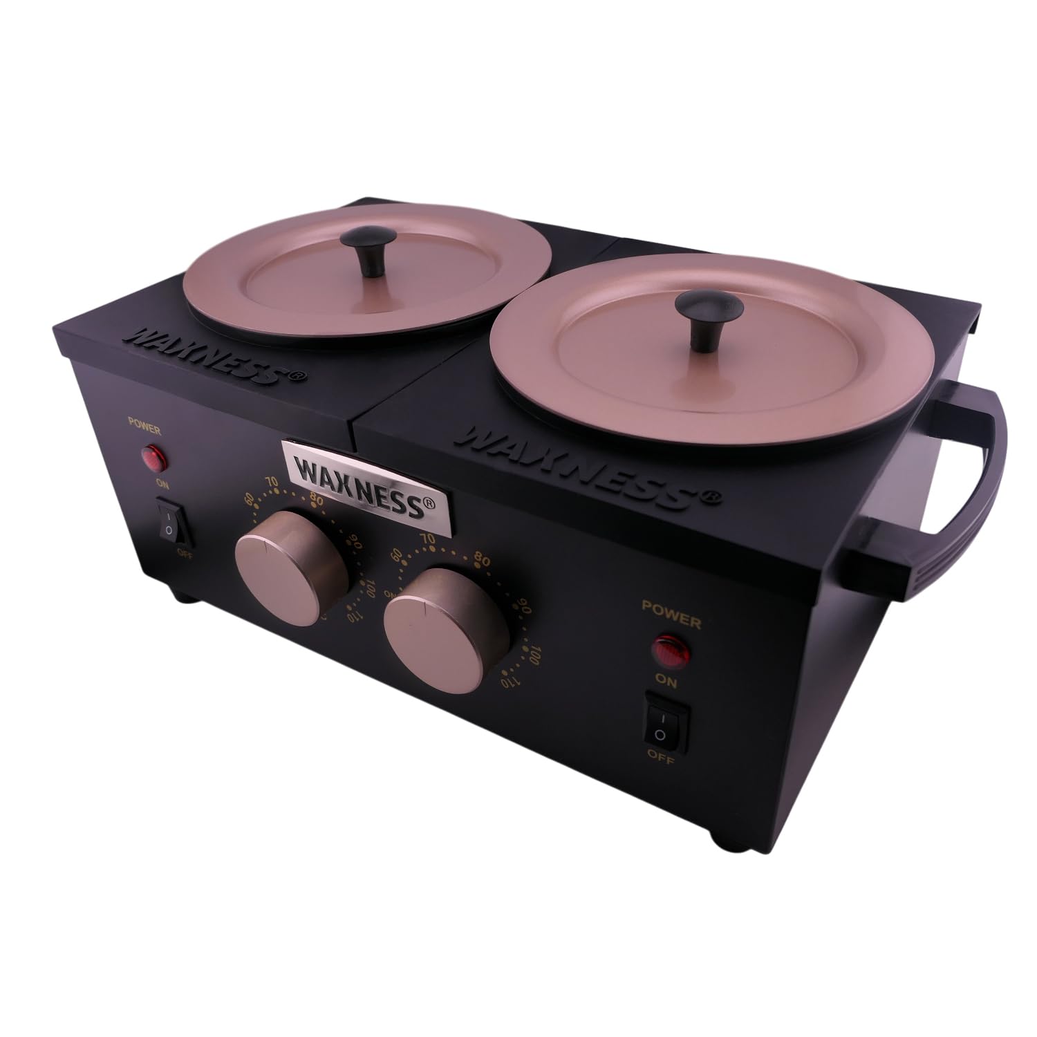 Waxness Scaldacera professionale doppio WN-5002 E Black Elite Series 2 X 1 lb 2 anni di garanzia