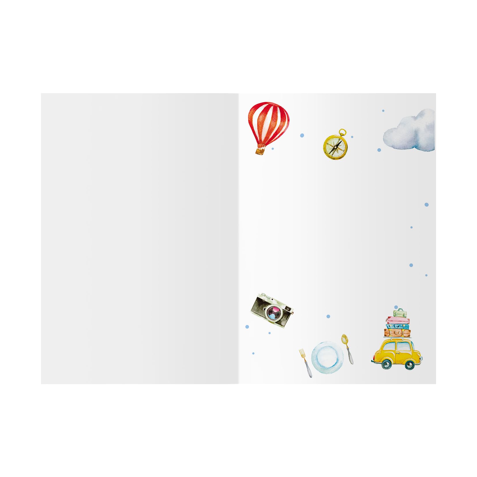 DOHE - Retirement Greeting Cards - Pack of 6 - Size: 11.5 x 17 cm (closed) - Includes envelope to store the card - Holiday model - Image 3