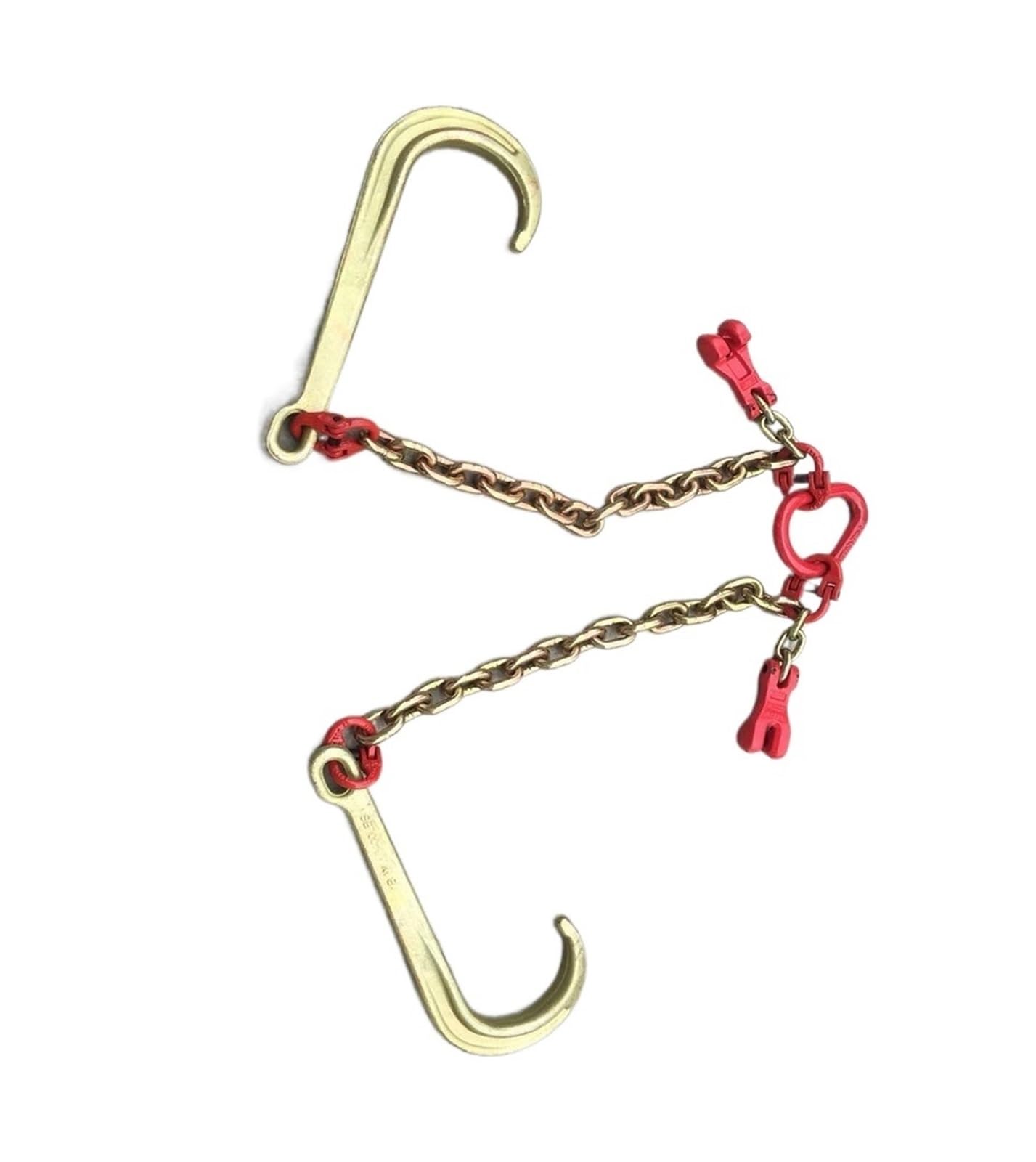 Chain Sling, 4Ton-5Ton Road Rescue Truck Trailer Wrecker Accessories Hook Chain Loquat Sling Winch Vehicle(9011A0020 5T)
