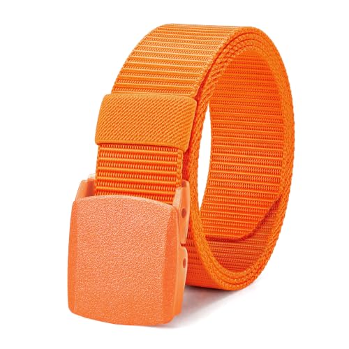 Image of JASGOOD Nylon Canvas Breathable Military Tactical Men Waist Belt With Plastic Buckle