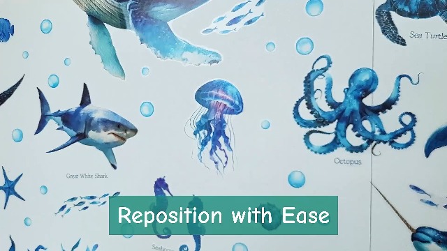 Vinilos Decorativos Animales Oceánicos para Pared miniatura 7