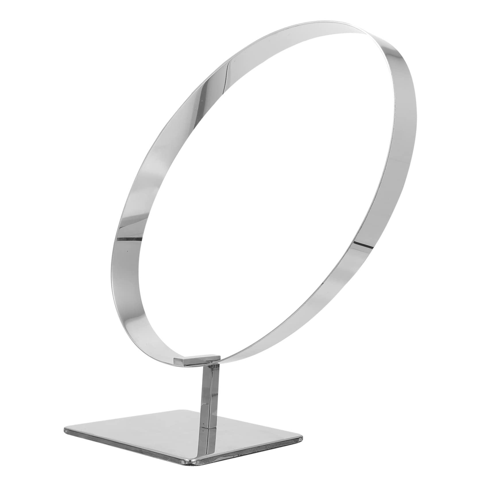 ULTECHNOVO Elegant Stainless Steel Belt Bracket Stand Compact Display Rack for Karate Belts