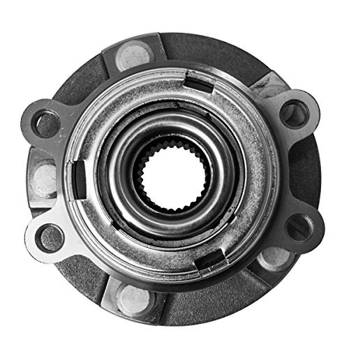 AUQDD 513294 x2 Front Wheel Hub and Bearing Assembly (29 Spline Quantity,5 Lug Hub) Compatible With 2007-2012 Ni-ssan Altima w/2.5L 4-Wheel ABS, 2003-2007 Murano, 2004-2009 Quest # 40202ZX00A 513310 - Thumbnail 3