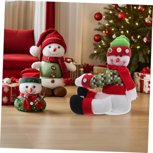 Peluche de Navidad ajustable VERDANVERSE con gancho abrazador 8