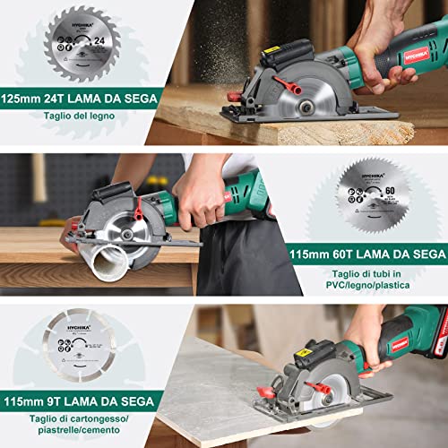 HYCHIKA Mini Sega Circolare