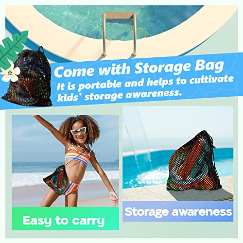 Bellochiddo Pool Diving Toys Games - 34 Pcs Swimming Pool Toys Underwater Dive Gifts With Storage Bag Summer Pool Toys For Kids Ages 8-12, Training Diving Swim Toys For Boys Girls Toddlers #TOP1
