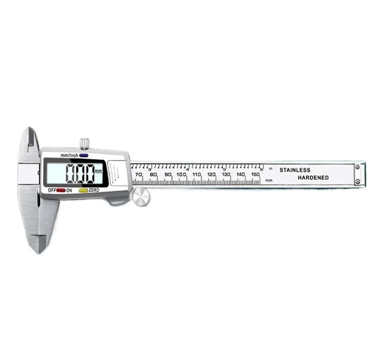 Cyfrowa suwmiarka ze stali nierdzewnej 6" 150 mm, przyrząd pomiarowy, suwmiarka (stal nierdzewna)