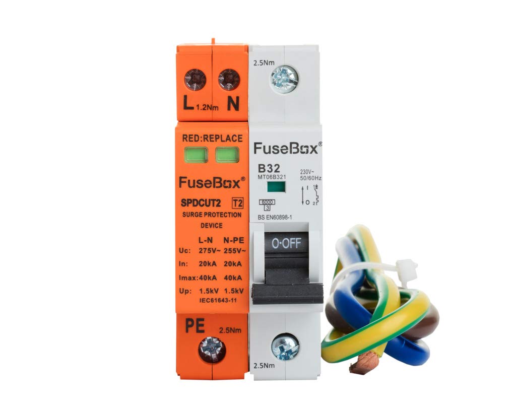 Fusebox SPDCUKITT2TPNE Three Phase T2 SPD 3P NPE In Metal Enclosure - Foto 10