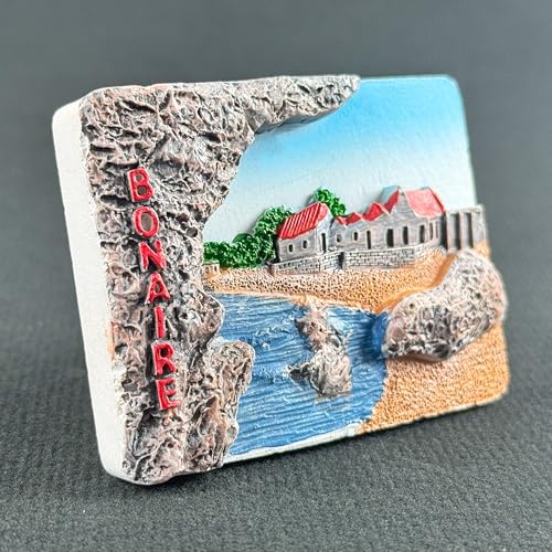Imán Decorativo de Resina Estilo Isles Bonaire miniatura 2