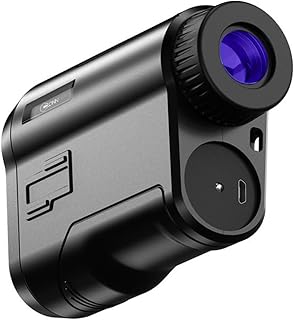 Range Finder Golfing, Slope Laser Golf Rangefinder, 6.5X Magnification, Switch Slope Measurement, Flag Lock Tech with Pulse Vibration, for Disc Golf Hunter