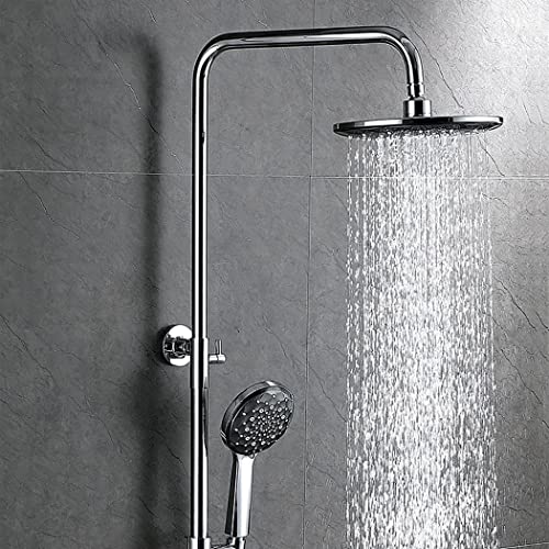 Robinet de douche thermostatique réglable en hauteur contre les brûlures
