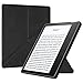 Produktbild Origami-Hülle für New Kindle Oasis (Version 2017-2019 der 9.-10. Generation) - Slim Fit Stand Cover mit Auto Wake Sleep-PU Leder-Schwarz