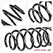 A-Premium 2Pcs Rear Suspension Coil Spring Set Compatible with Honda Civic 2006 2007 2008 2009 2010 2011 1.8L, Driver and Passenger Side, Replace# 52441SNAA02