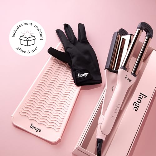 L'ANGE HAIR VersaWaver 2-in-1 Adjustable Titanium Hair Waver & Crimper