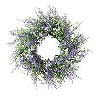 40cm Frühlings-Blumenkranz - Künstlicher Türkranz Mit Eukalyptus Für Haustür Deko