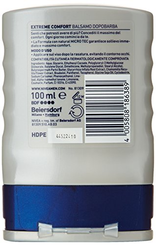 Nivea For Men After Shave Balsamo Extreme Comfort