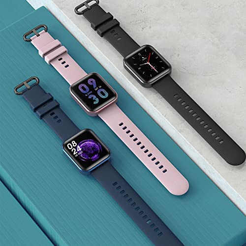 Smartwatch, AMZSA fitnessuhr Tracker Damen Herren Uhren 1.71" Aktivitätstracker mit Blutdruckmessung Fitness Uhr Tracker Armbanduhr mit Pulsuhr IP68 Wasserdicht Sportuhr Schrittzähler für Android iOS