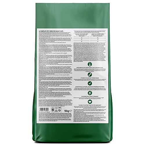 by Amazon Komplett-Trockenfutter für Erwachsene Katzen Mit Thunfisch, Hering und Gemüse, 1er-Pack (1 x 10kg) – Bild 3