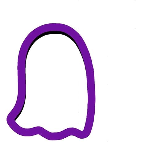 Mini Halloween Ghost Cookie Cutter Set - 6 Small Ghost Shaped Cutters...